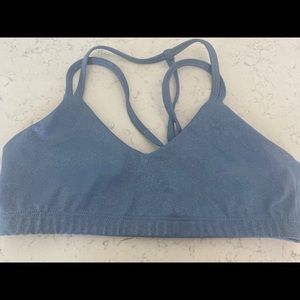 Beyond Yoga Twinkle Bra Serene Blue Size Small NWT